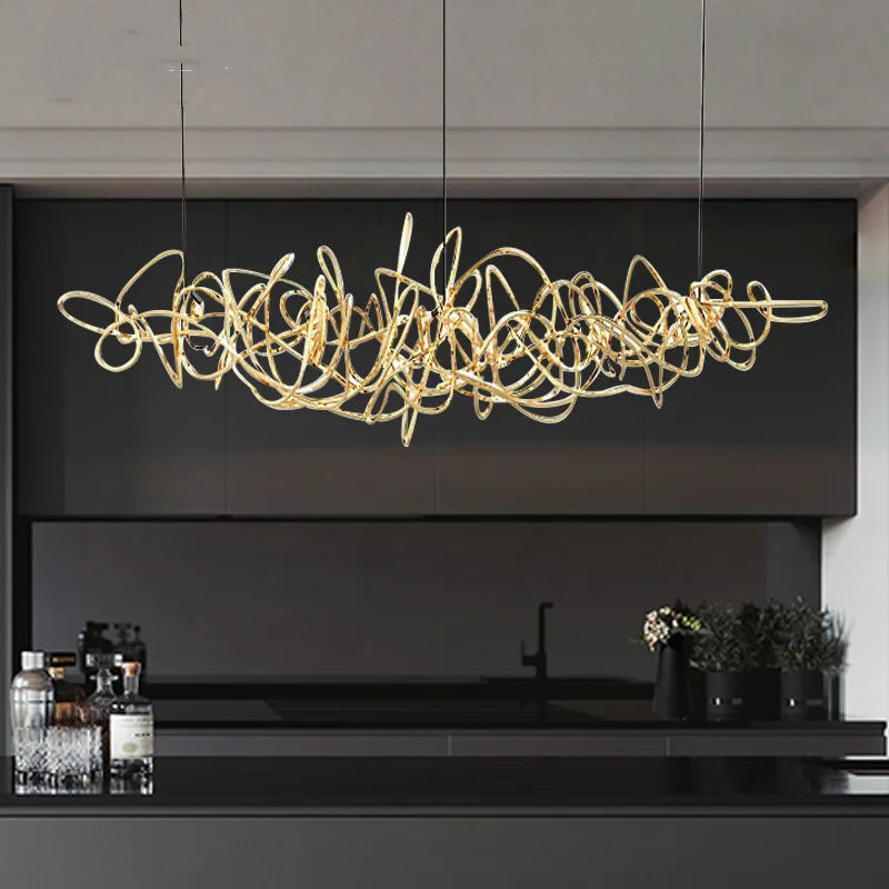 Afralia™ Nordic LED Pendant Lighting: Modern Indoor Dining & Living Room Decor