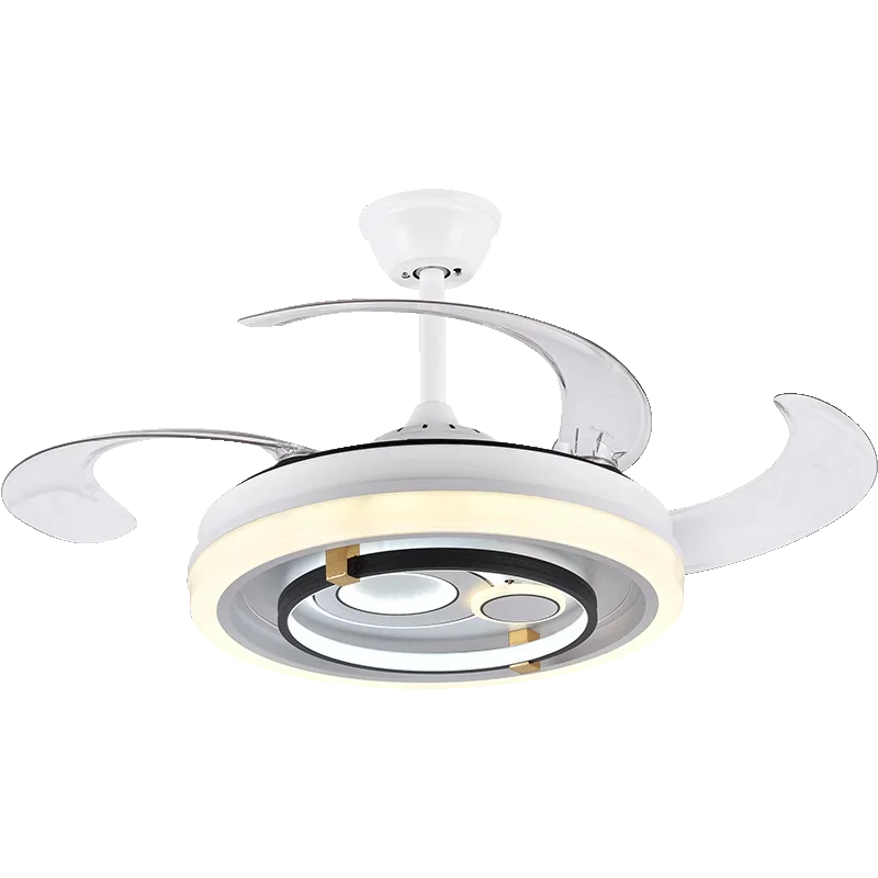 Afralia™ Smart Ceiling Fan Light with Remote Control Silent Design