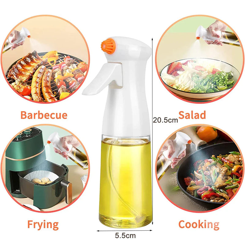 Afralia™ Oil Sprayer for Cooking: Upgraded Olive Oil Spray Bottle for Air Fryer, Salad, BBQ