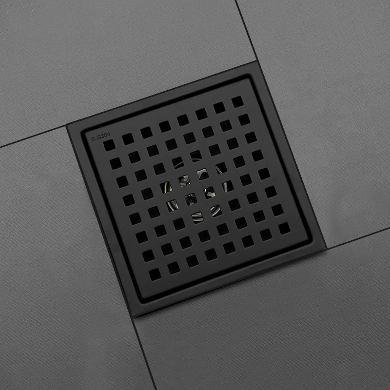 Afralia™ Stainless Steel Shower Room Floor Drain Filter with Grid Design