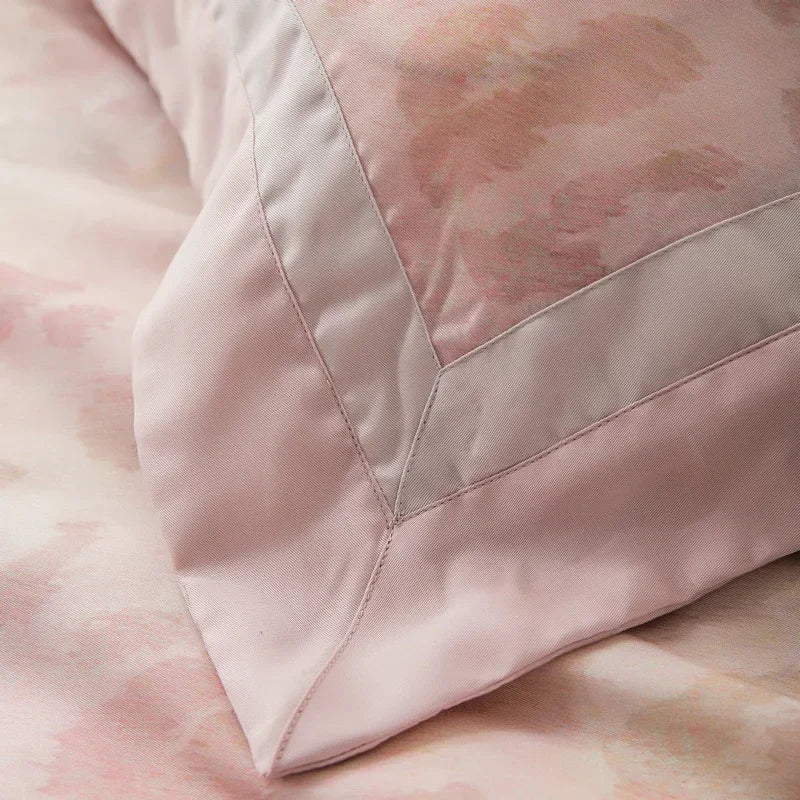 Afralia™ Lyocell Quilted Bedspread Set with Thick Bed Sheets and Pillowcases