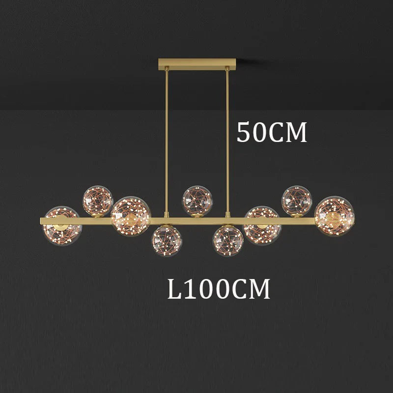 Nordic Star LED Chandelier - Afralia™ Creative Modern Lighting Solution