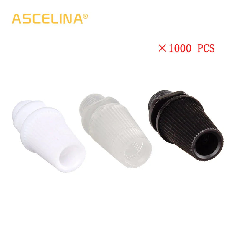 Afralia™ Plastic Cable Gland Connector Lamp Holder Clip Cable Grip Wire Connector