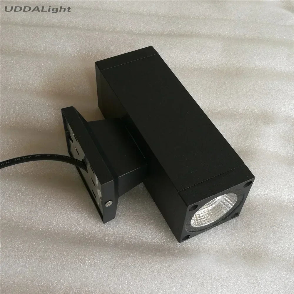 Afralia™ Square LED Outdoor Wall Lamp, 10W/20W Waterproof Porch Light Fixture