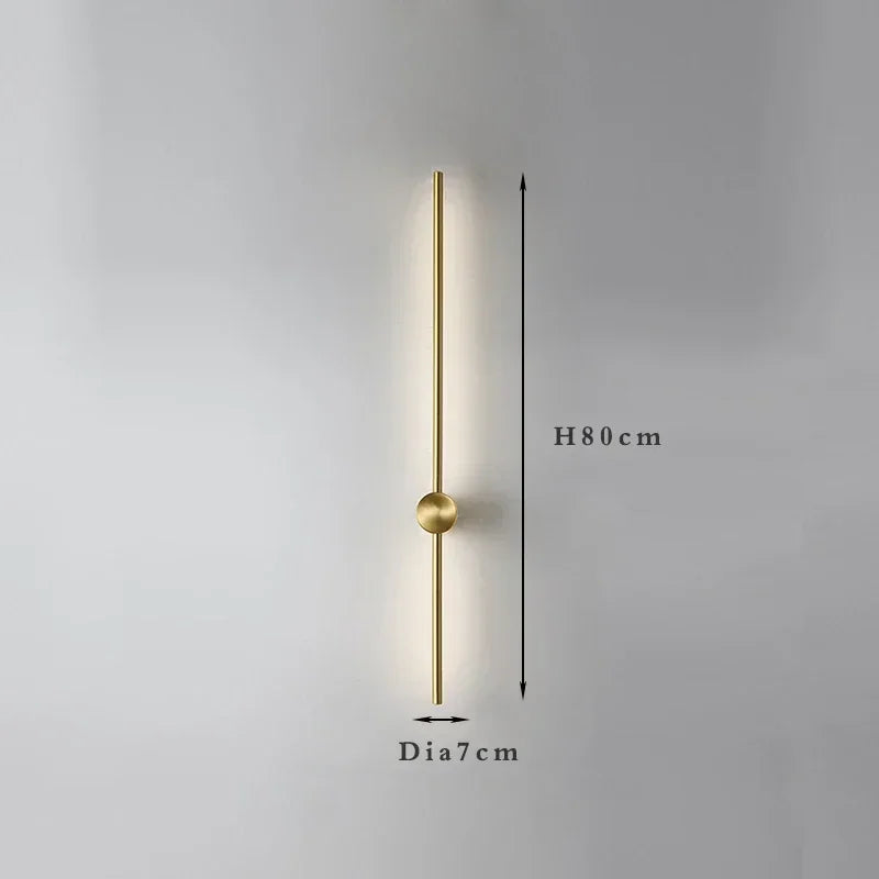 Afralia™ Modern Slim Wall Sconce & Ceiling Light for Bedroom Living Room