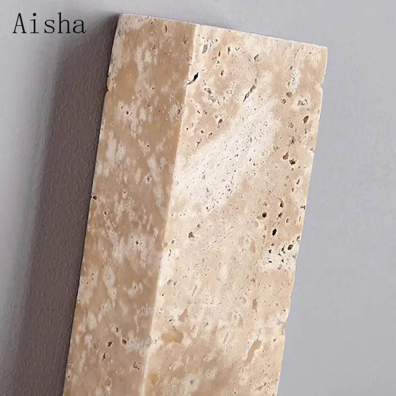 Afralia™ Yellow Cave Stone Wall Lamp 60cm LED Sconces