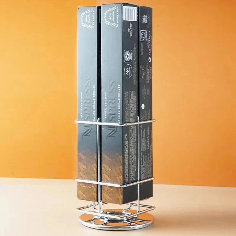 Afralia™ Nespresso Capsule Storage Rack - 40 Coffee Pod Holder Stand