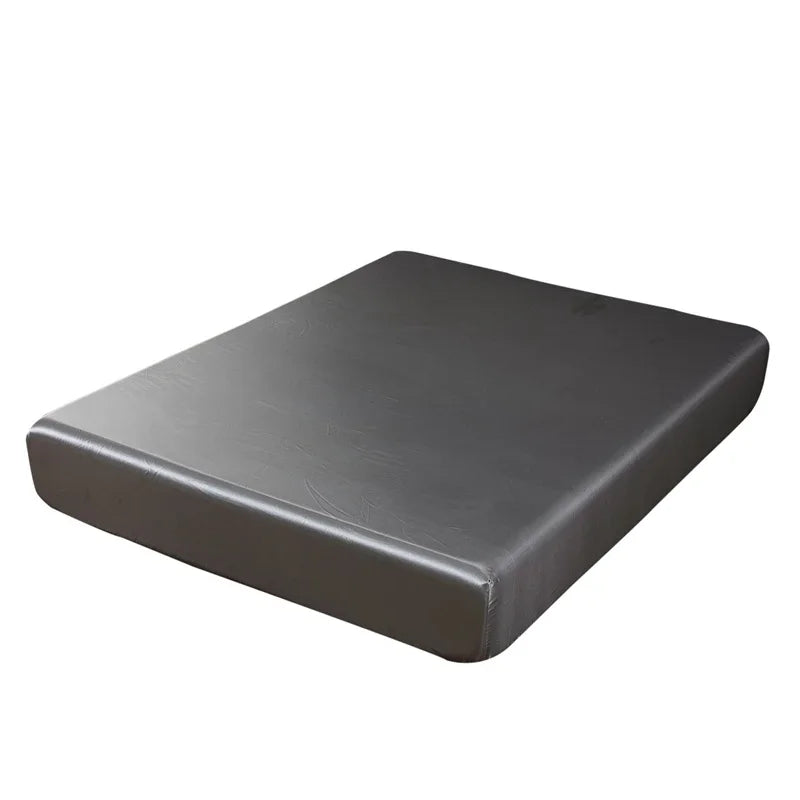 Afralia™ Smooth Satin Fitted Sheet King Size Rayon Bed Sheet 180x200