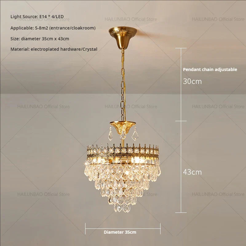 Afralia™ Crystal Chandelier: Modern Luxury Lighting for Dining, Bedroom, and Living Room