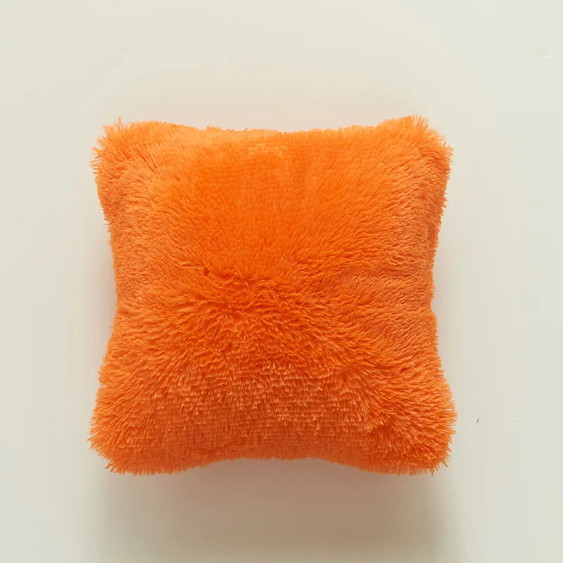 Afralia™ Sea Lion Velvet Body Pillow: Cozy Faux Fur Sofa Decor, 43x43cm Size