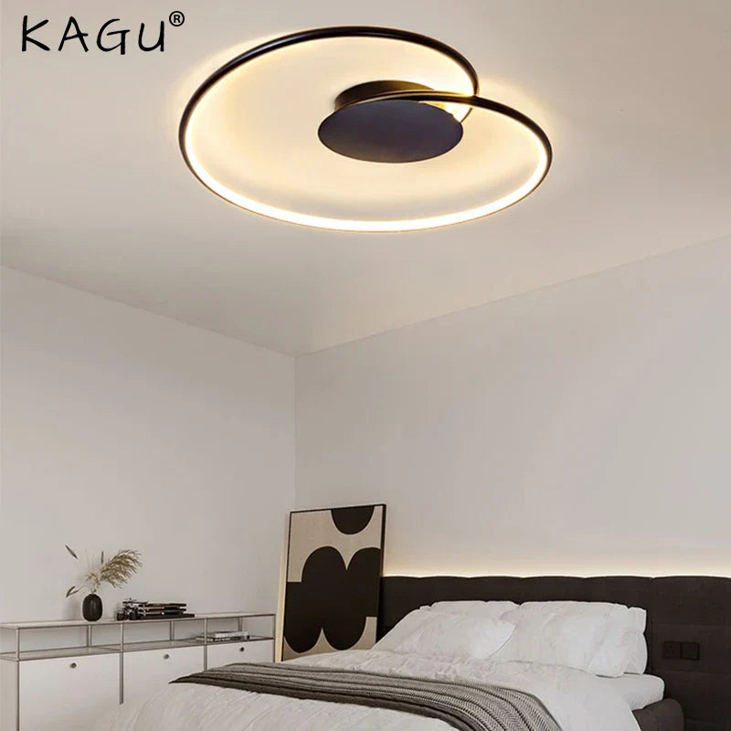Afralia™ Love Shaped Ceiling Light for Bedroom, Living Room, Study, Restaurant