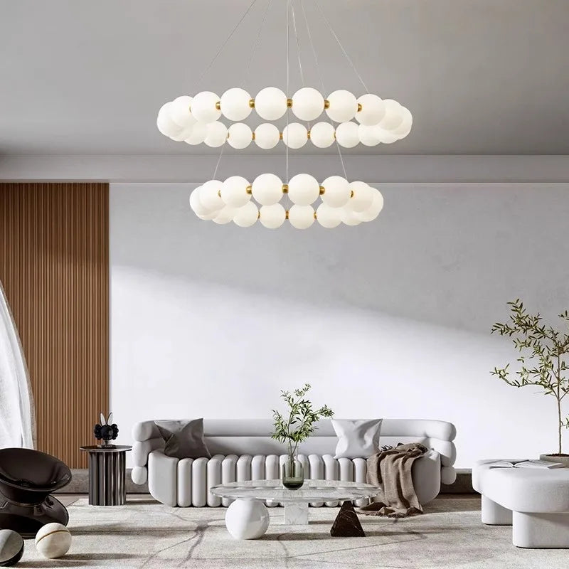 Afralia™ Modern LED Pendant Light Chandeliers for Living and Dining Room LED Hanging Lamps