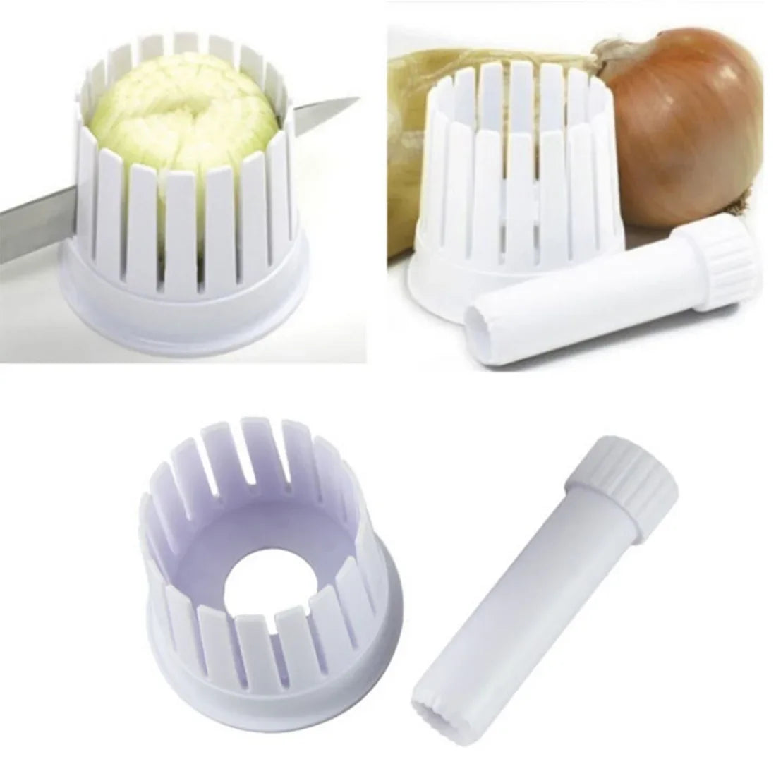 Afralia™ Onion Blossom Maker Cutter for Kitchen Vegetable, Onion Slicer Chopper