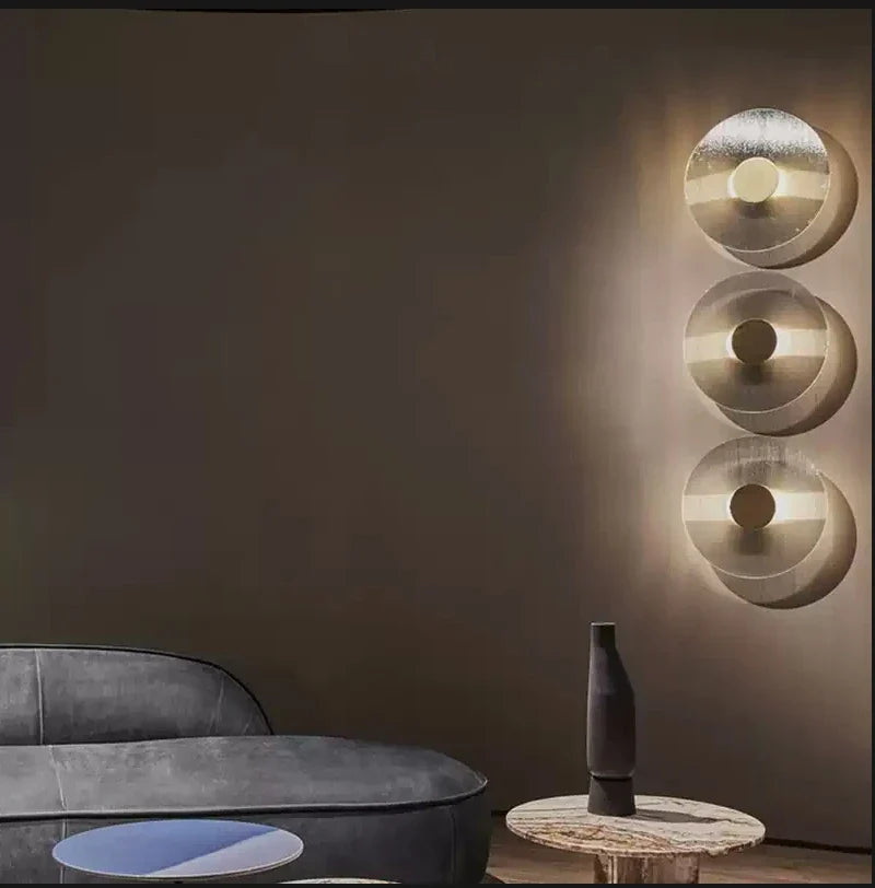 Afralia™ Elegant Glass Wall Lamp for Bedroom, Living Room - Retro Designer Luxury Lighting