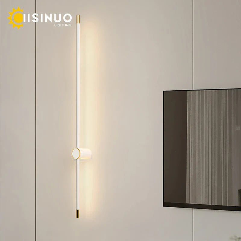 Afralia™ Rotatable Long Wall Sconces for Indoor Living Room Hallway Bathroom Decor