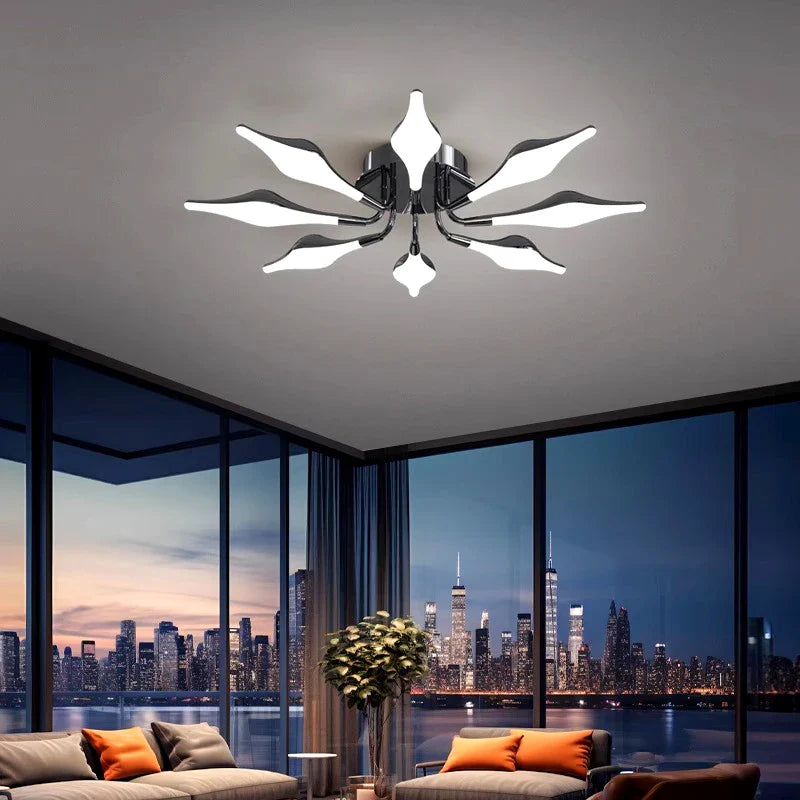 Modern Nordic LED Ceiling Light by Afralia™ for Home Decor Salon Bedroom Living Room Lighting