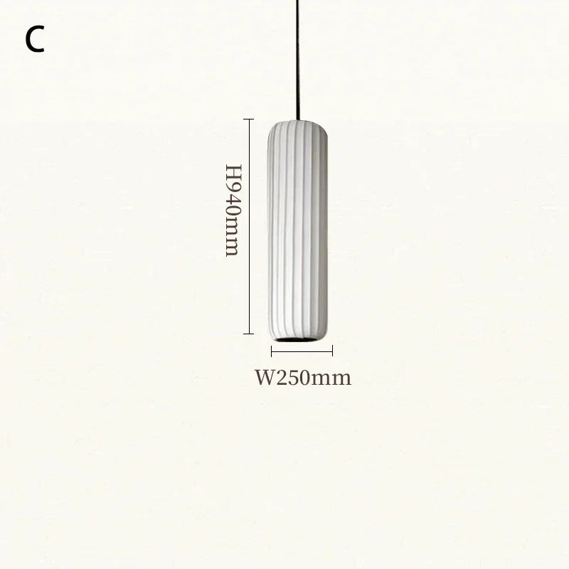 Afralia™ Minimalist Art Pendant Light for Bedroom and Dining Room