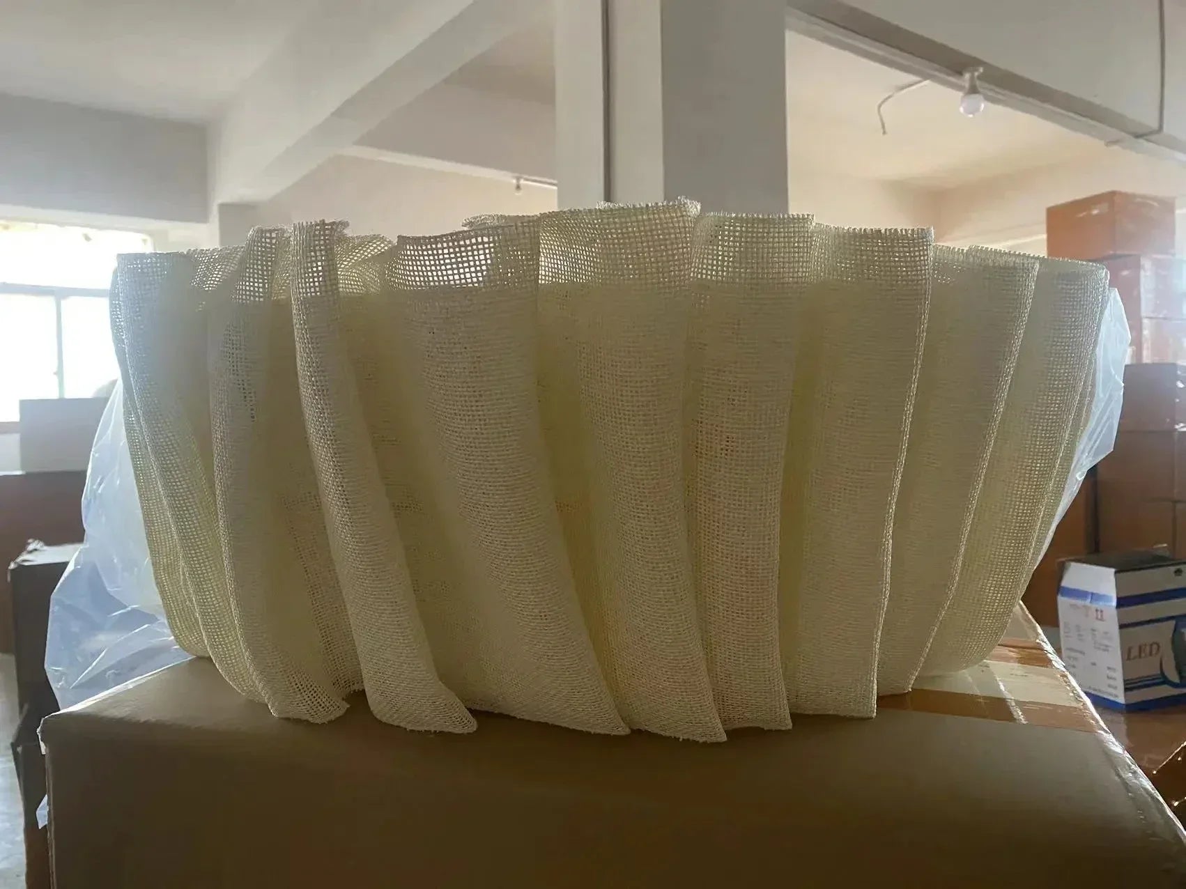 Afralia™ Nordic Fabric Pendant Light for Dining Room Kitchen Minimalist Decor