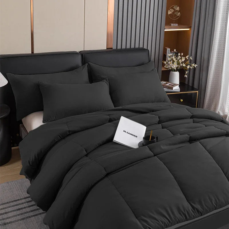 Afralia™ Cozy Spring Queen Duvet Set - Soft & Breathable Quilted Comforter & Pillowcase