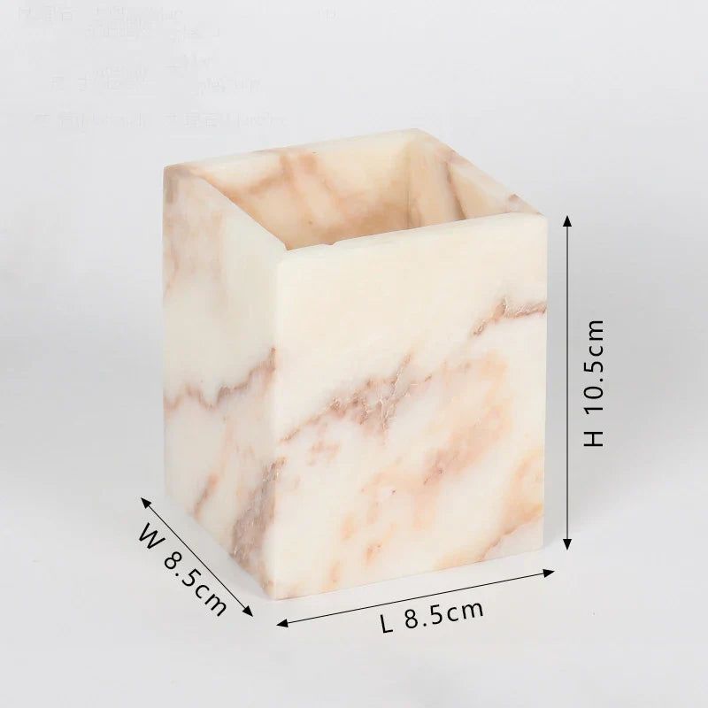 Afralia™ Marble Candle Holder: Elegant Table Centerpiece for Home Decor, Weddings, and Romantic Dinners