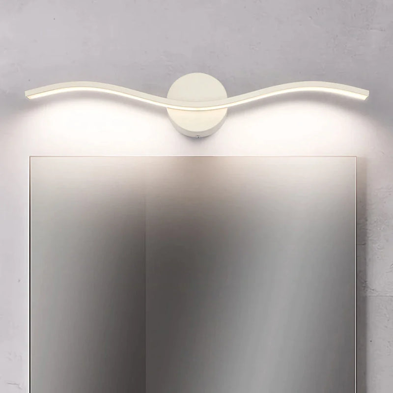 Afralia™ LED Acrylic Wall Sconce Fixture for Modern Bathroom Mirror Lighting