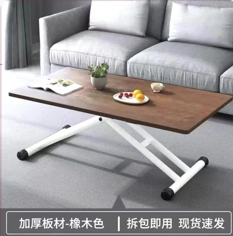 Afralia™ Tea Table: Multi-functional Lift Coffee Desk, Portable Side Bed Furniture