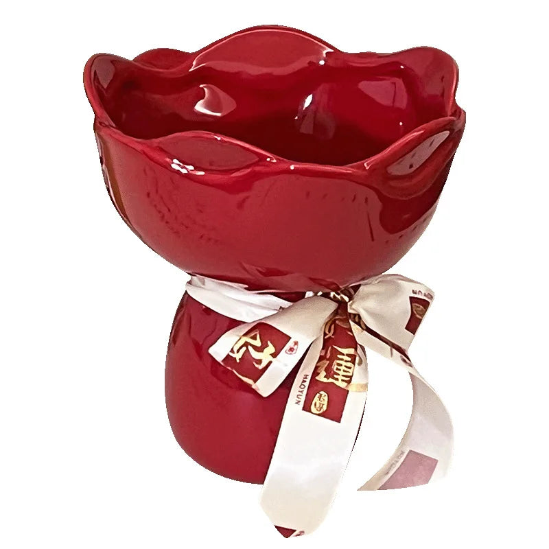 Afralia™ Floral Accessories Vase Bouquet Terrarium Home Decoration Pot Bouquet