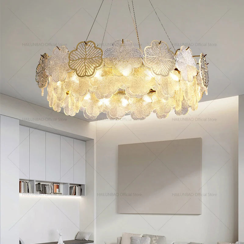 Afralia™ Crystal Chandelier: French Modern Light Luxury for Living Room, Dining Room, Bedroom
