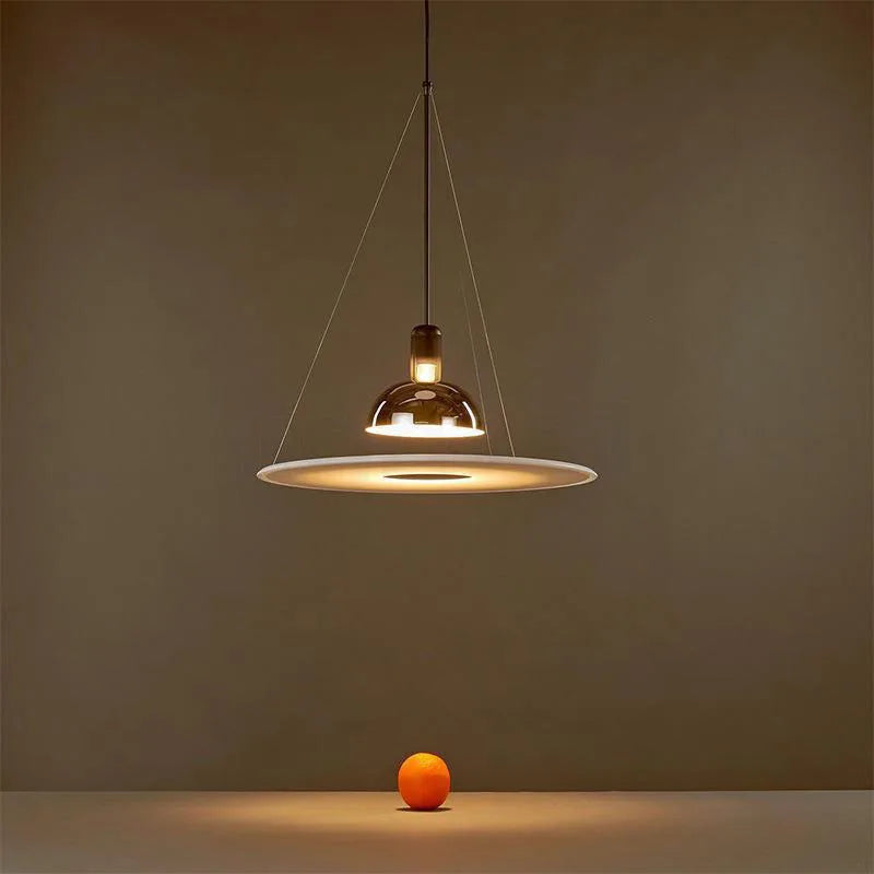 Afralia™ Flying Saucer Chandelier: Luxury LED Indoor Pendant Lighting for Restaurant, Bar, Bedroom.