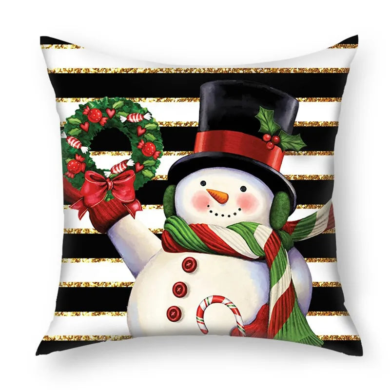 Afralia™ Christmas Nordic Sofa Pillowcase Living Room Office Decorations