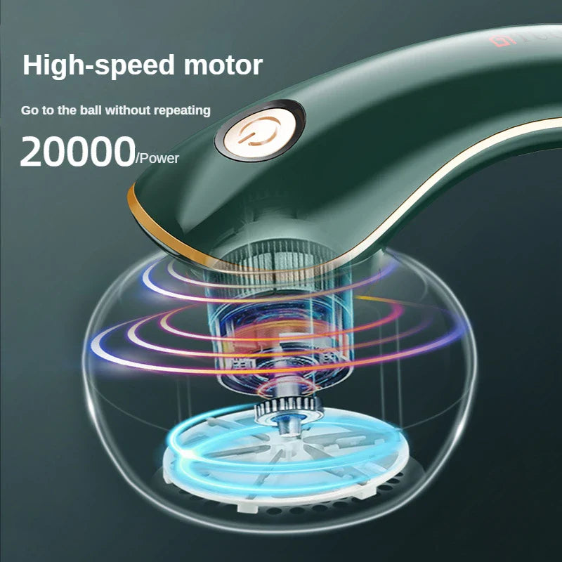 Lint Remover Afralia: Rechargeable Fabric Shaver for Sweaters, Clothes, Carpets - Hair Ball Trimmer