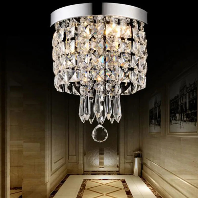 Afralia™ LED Round Ceiling Light: Bright Corridor Entrance Lamp, Room Lighting Solution