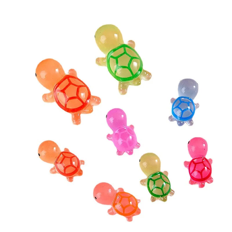 Afralia™ Mini Luminous Sea Creatures Figures for Fairy Garden Home Decor