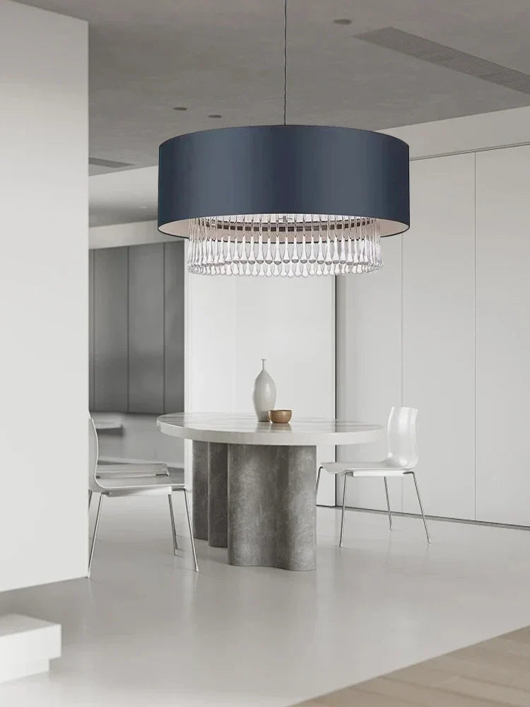 Afralia™ Crystal Pendant Chandelier with LED Lighting