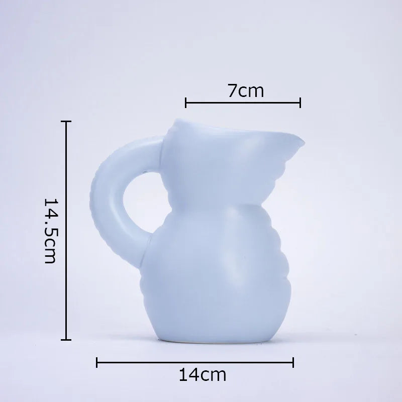 Afralia™ Multicolour Ceramic Vase for Modern Room Decor