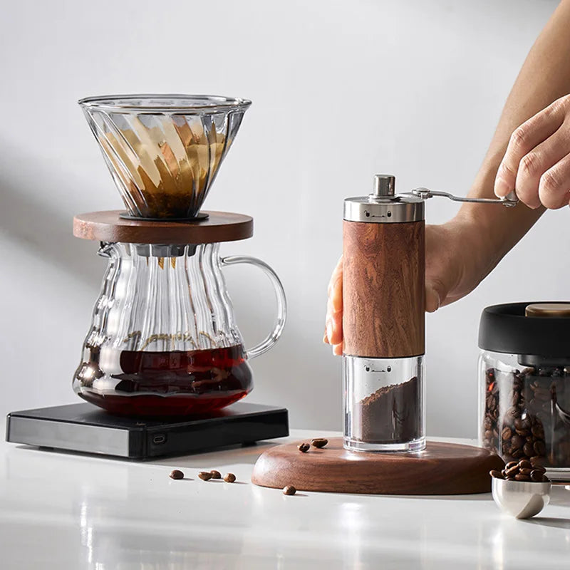 Afralia™ Hand Punch Coffee Pot Gooseneck Spout Kettle Long Mouth Maker