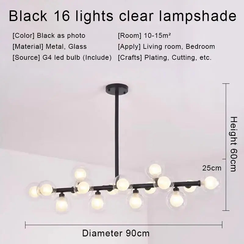 Afralia™ Gold LED Chandelier, Modern Pendant Light for Living Room, Kitchen, Bedroom, Dining Room