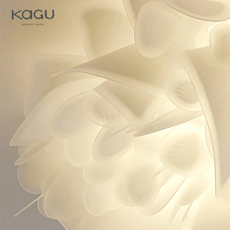 Afralia™ Feather Petal Pendant Lamp for Modern Nordic Bedroom, Living Room, Kitchen, and Children's Room