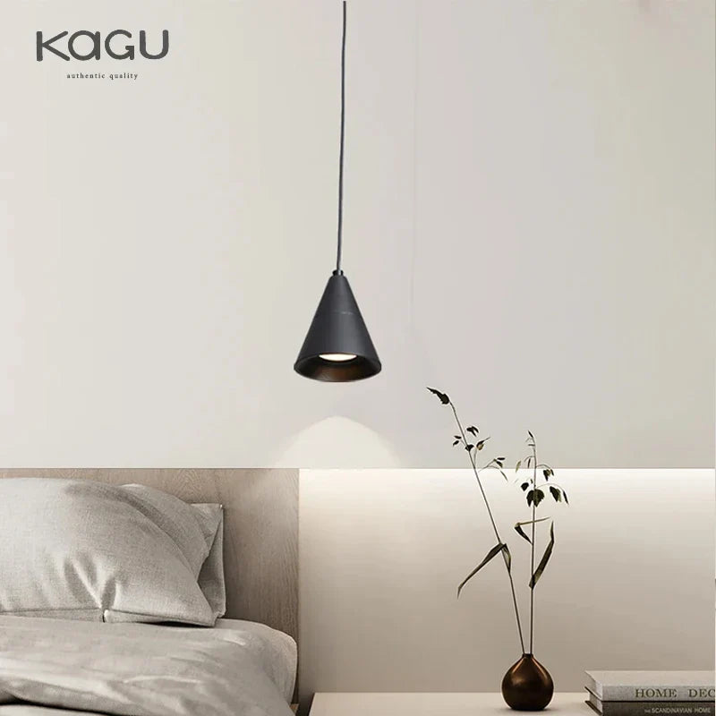 Afralia™ Modern Black White Pendant Light for Kitchen Bedroom Dining Room