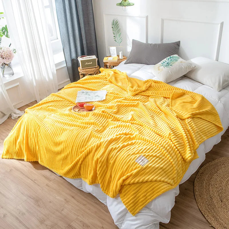 Afralia™ Cozy Hug Blanket - Soft Sweatshirt Throw for Sofa & Bed