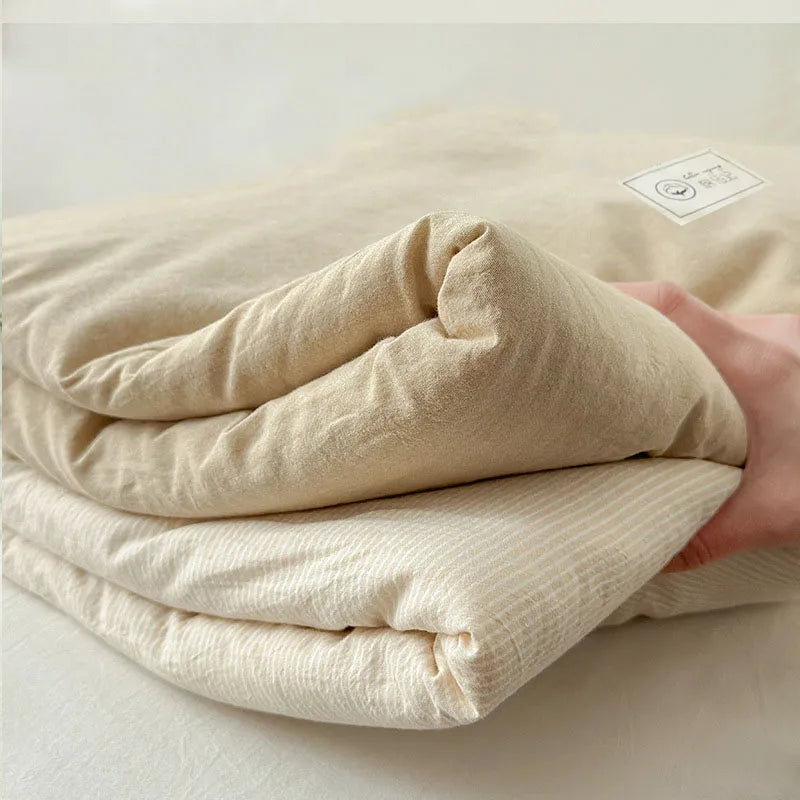 Afralia™ Cotton Summer Cooling Blanket | Soft Breathable Quilted Quilt