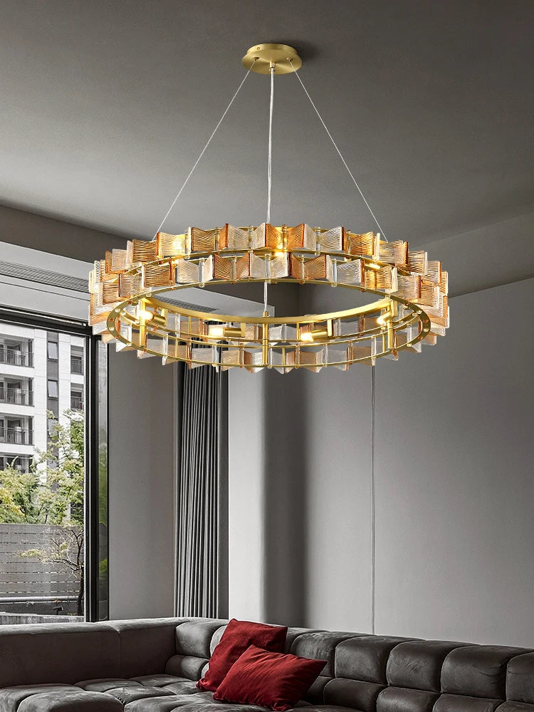 Afralia™ Butterfly Glass Chandelier for Elegant Dining Room Decor