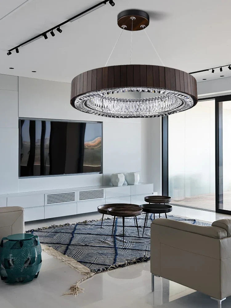 Afralia™ Gray Glass Large Ceiling Pendant Light for Vintage High-ceiling Stairwell Lobby