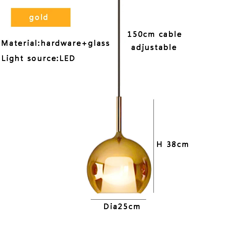 Afralia™ Luxury Green Glass Ball Chandelier LED Dimmable Dining Room Light Fixture