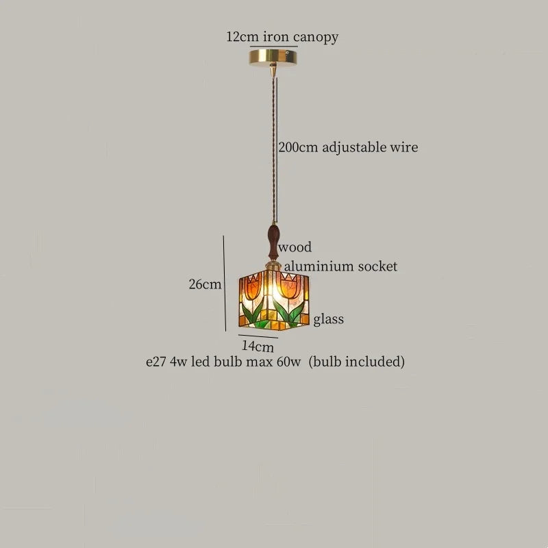 Afralia™ Japanese Vintage LED Pendant Lamp for Living Room, Bedroom, Kitchen, and Cafe