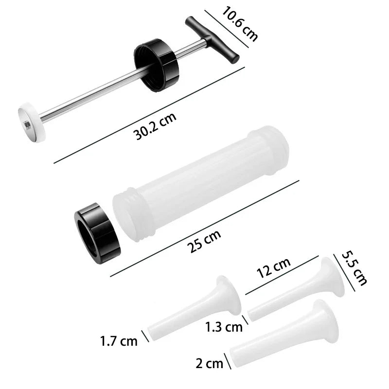 Afralia™ Sausage Stuffer: Practical Meat Filling Tool for Homemade Sausage Making
