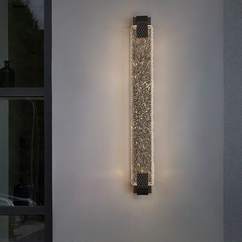 Afralia™ Modern Luxury Bubble Wall Lamp LED Indoor Lighting for Living Room, Bedroom & Bedsides