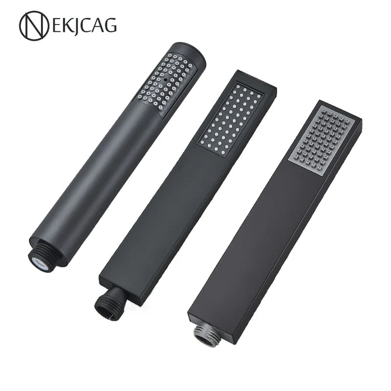 Afralia™ Matte Black Bathroom Handheld Showerhead