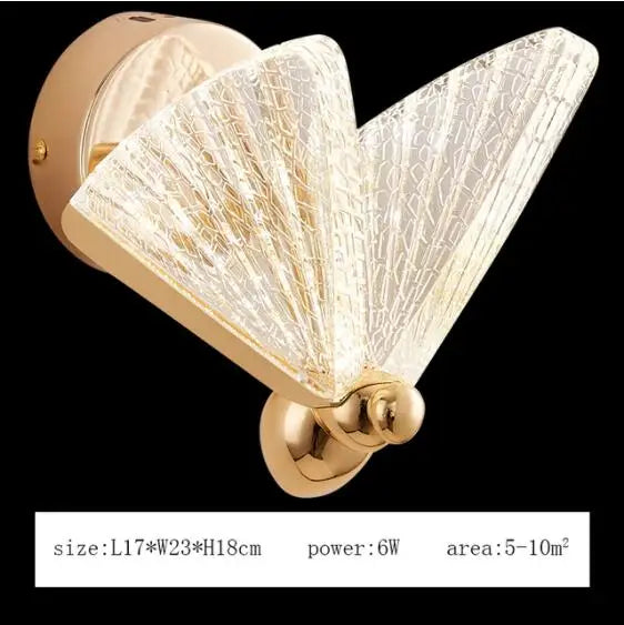Afralia™ Butterfly Pendant Lamps: Modern Luxury Staircase & Bedroom Lighting Fixtures