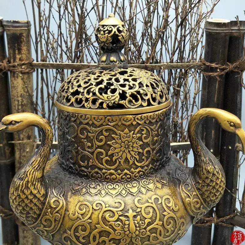 Afralia™ Dragon Tortoise Crane Incense Burner Collection for Home Decoration
